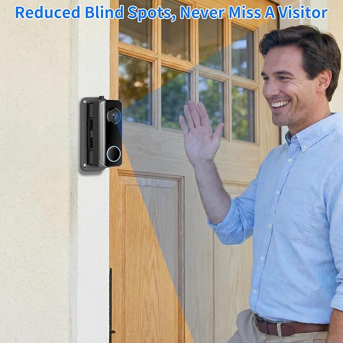 Doorbell Mount for Wyze Battery Video Doorbell and Video Doorbell v2, 35-145° - Image 7