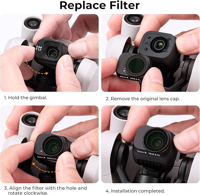 K&F Concept Mini 3/Mini 3 Pro MCUV Protection Filter, 28 Multi-Coated UV Filter - Image 6