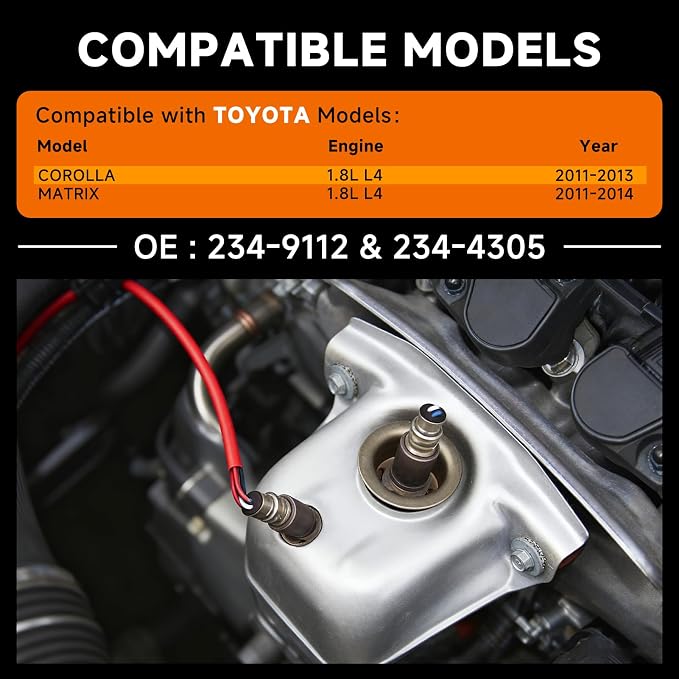 Complete O2 Sensor & Oxygen Sensor Kit 2011-2014 | Compatible - Image 2