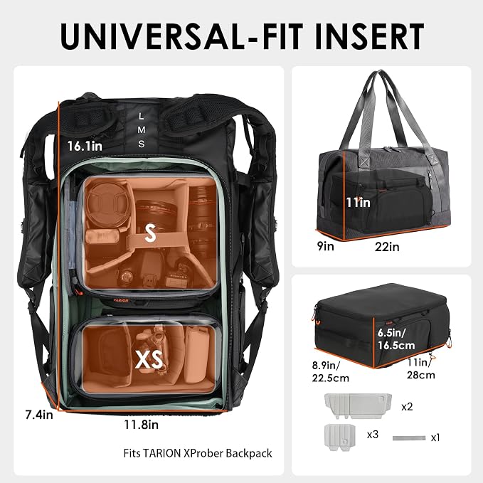 TARION Protective Camera Insert Bag - Image 3
