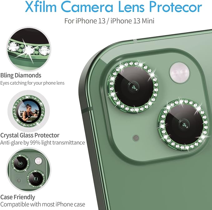 Bling Diamond Individual Camera Lens Protector - Image 5