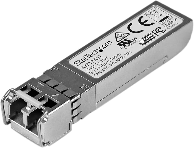 StarTech.com HPE AJ717A Compatible SFP+ Module-8G Fiber Channel WW-8GbE Single by StarTech