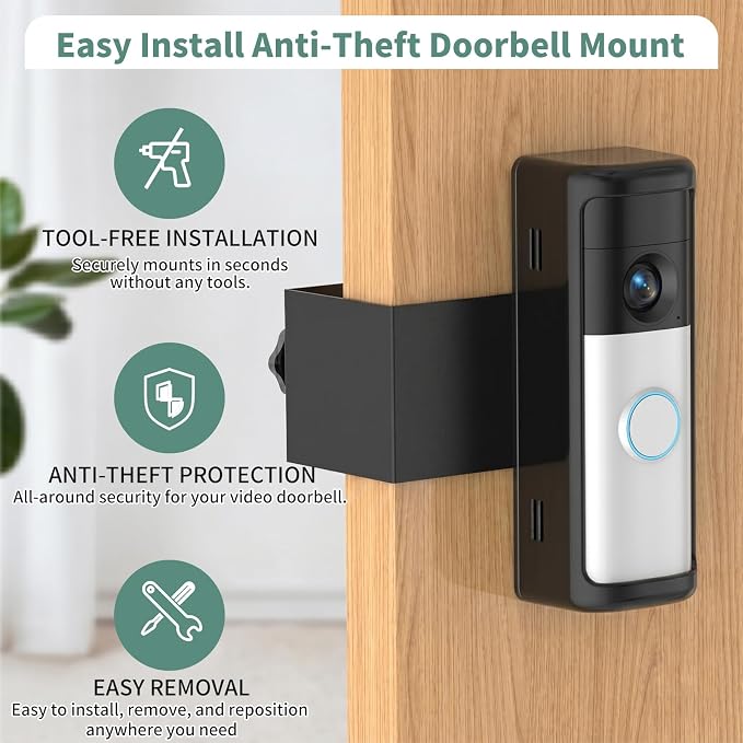 SENLEG Anti-Theft Video Doorbell Mount - Image 5