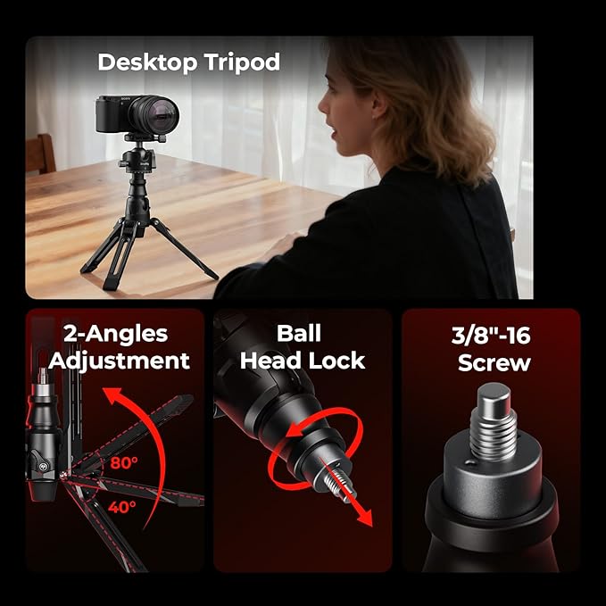 SmallRig 166.5cm / 65.6" Carbon Fiber Monopod - Image 6