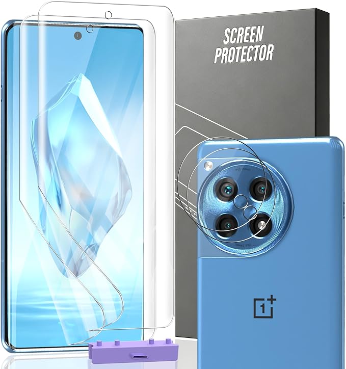 2+2 Pack Screen Protector for OnePlus 13R, 2 TPU Film by Unknown