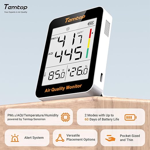 Temtop Air Quality Monitor - Image 2