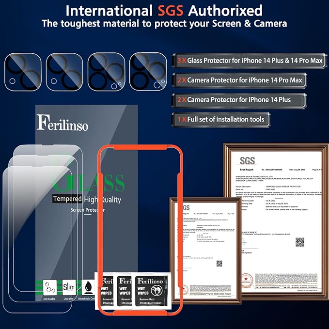 Ferilinso 3 Pack Screen Protector - Image 3