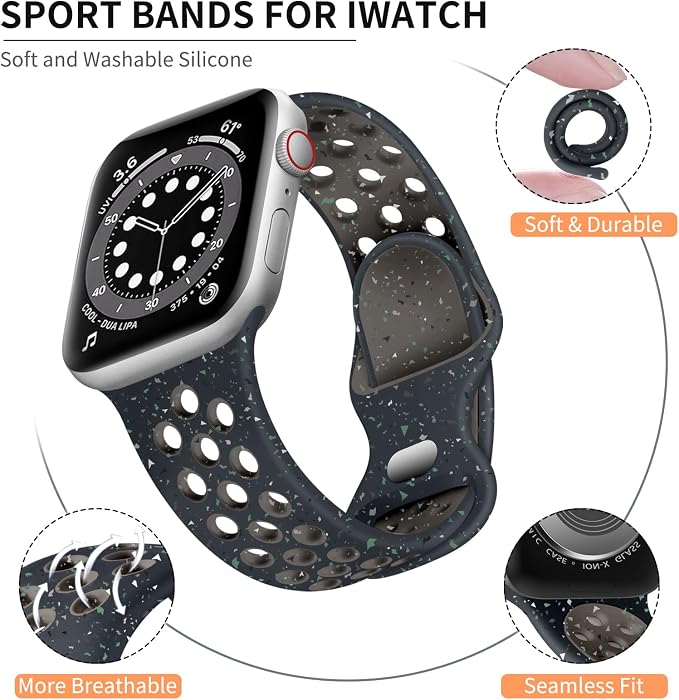 Lerobo Compatible with Apple Watch Band - Image 2