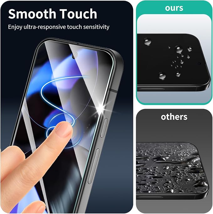 3+3+1-Pack, Screen Protector and Camera Lens Protector - Image 9