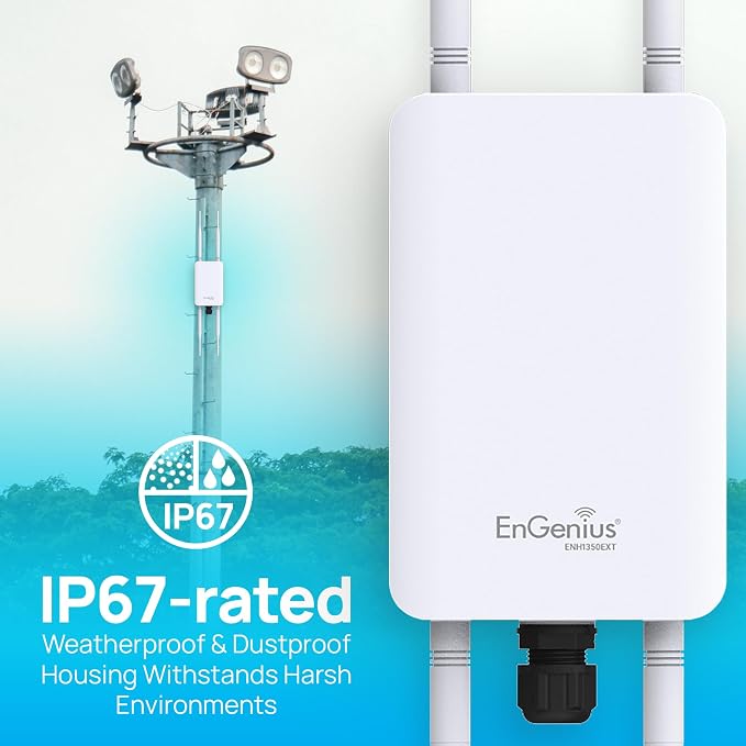 EnGenius ENH1350EXT Wi-Fi 5 AC1300 Outdoor Access Point - Image 3