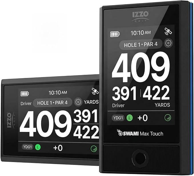 Izzo Swami Max Touch Golf GPS Rangefinder by IZZOGolf