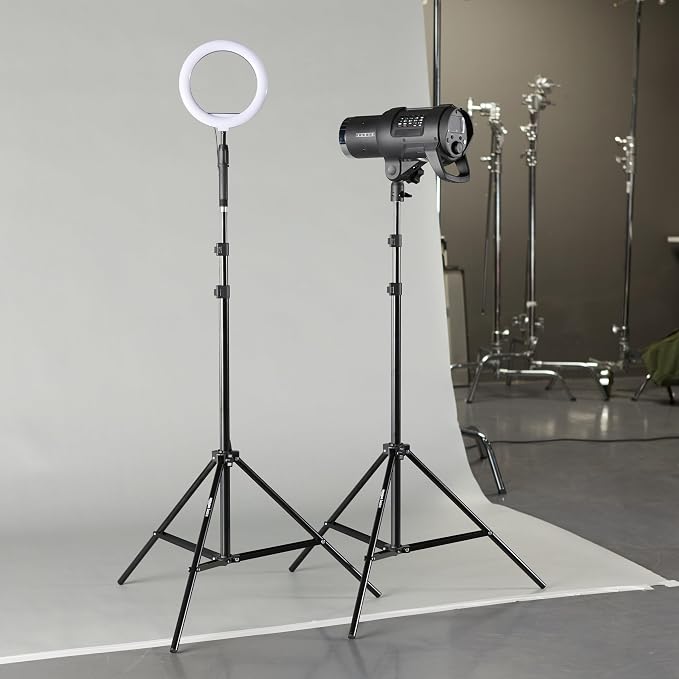 Amazon Basics Portable Aluminum Photography Light Stand Tripod - Image 7