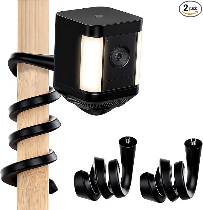 2Pack Flexible Twist Mount for Ring Stick Up Cam Battery/Plug-in 3rd Gen/Ring by Annkoifu
