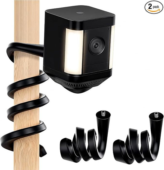 2Pack Flexible Twist Mount for Ring Stick Up Cam Battery/Plug-in 3rd Gen/Ring by Annkoifu