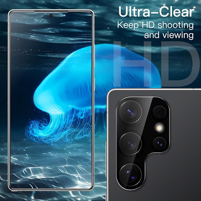 JETech Screen Protector for Samsung Galaxy S25 Ultra 5G - Image 5