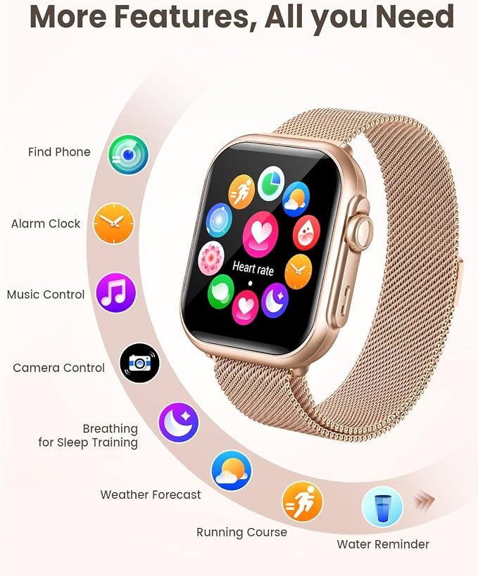 Smart Watch for Women for iPhone Android: 1.85"Smartwatch - Image 8
