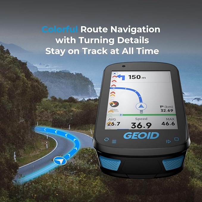 GEOID CC600 Color Screen Bike/Cycling Computer Wireless - Image 5