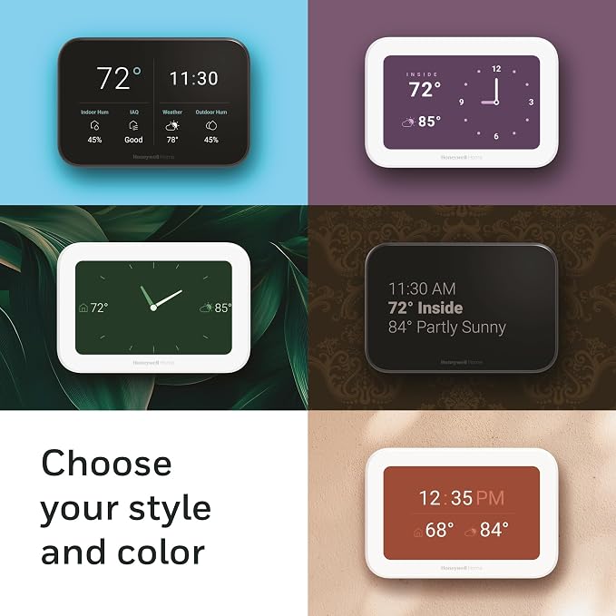 Honeywell Home X8S Premium Smart Programmable Wi-Fi Thermostat, Video Doorbell - Image 3