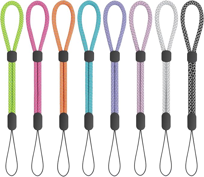 FrgKbTm Hand Wrist Strap Lanyard, Adjustable Nylon Colorful by FrgKbTm