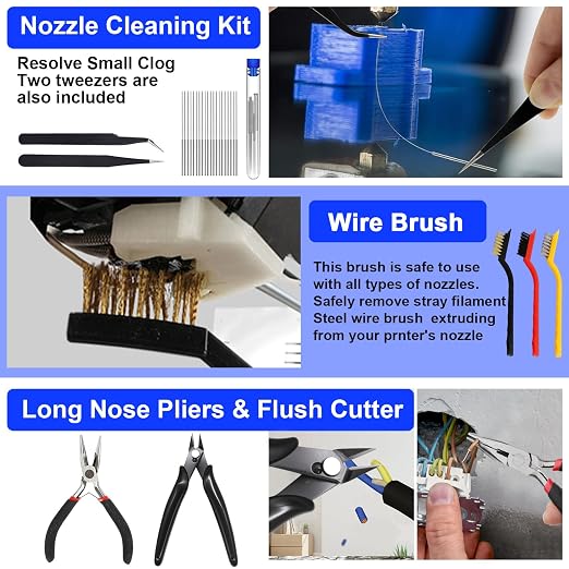158 PCS 3D Printing Tool Kit, 3D Printing Accessories - Image 3