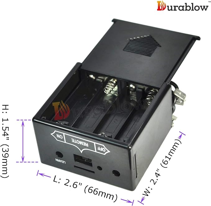 Durablow TR1003 On/Off Gas Fire Fireplace Remote Control Kit + Thermostat + - Image 5
