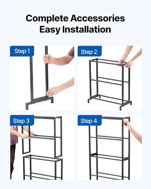 VEVOR 3D Printer Filament Storage Rack, 5 Tier Heavy Duty Storage Shelves - Image 5