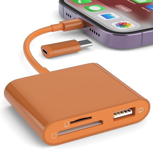 SD Card Reader for iPhone, Memory Card Reader by SZHAIYIJIN