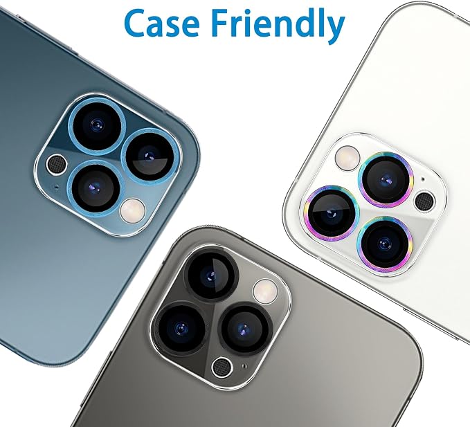 Dengduoduo 3 Pack Tempered Glass Camera Lens Protector - Image 7