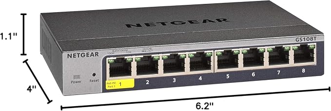 NETGEAR 8-Port Gigabit Ethernet Smart Switch - Image 7