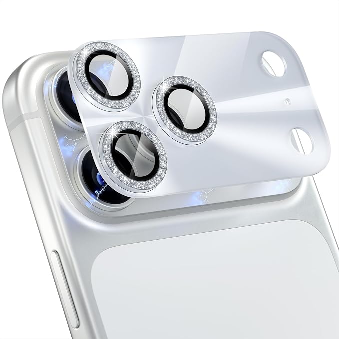 Choiche Compatible for iPhone 17 Pro Max Camera Lens Protector, Bling Camera by Choiche
