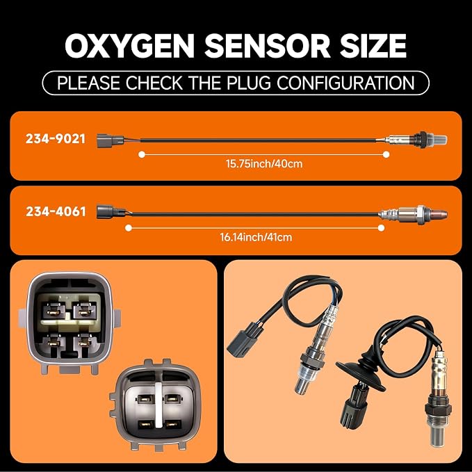 Upstream & Downstream O2 Sensor Set | Direct Replacement - Image 3