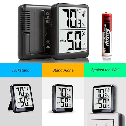 2-Pack Room Thermometer Indoor Hygrometer - Image 5