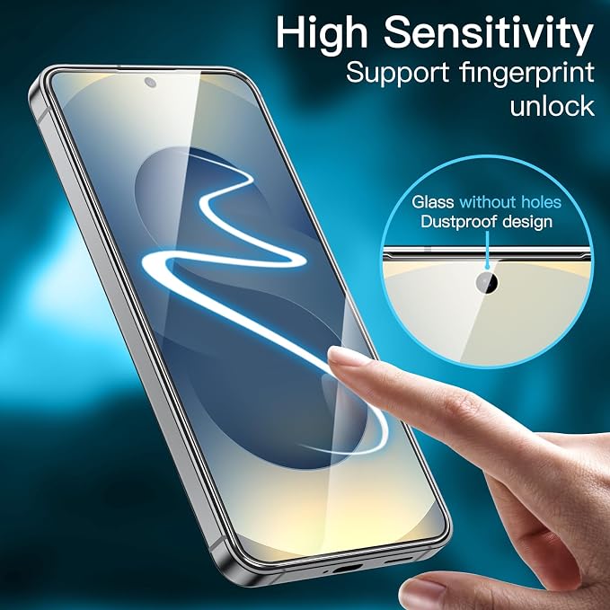 JETech Screen Protector for Samsung Galaxy S25 5G - Image 6