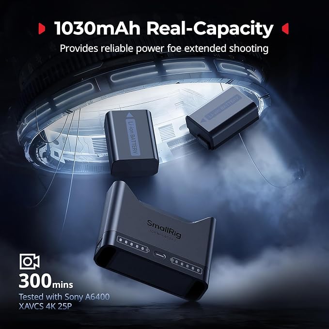 SMALLRIG NP-FW50 Camera Battery Set - Image 2