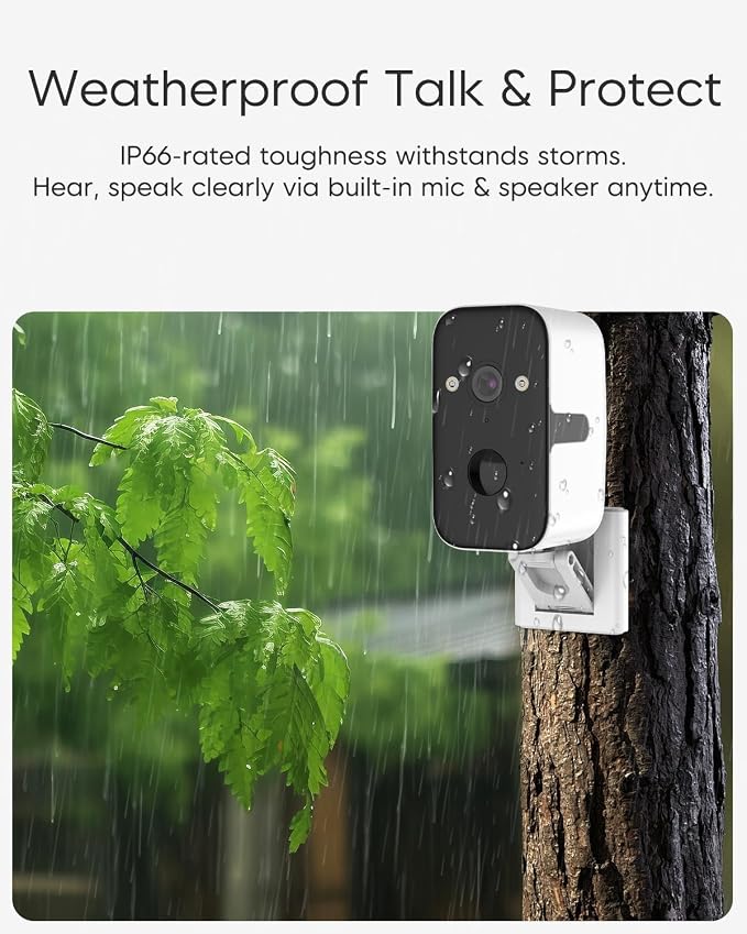 VSTARCAM 2K Solar Security Camera Wireless Outdoor, Free Cloud & SD Storage - Image 7