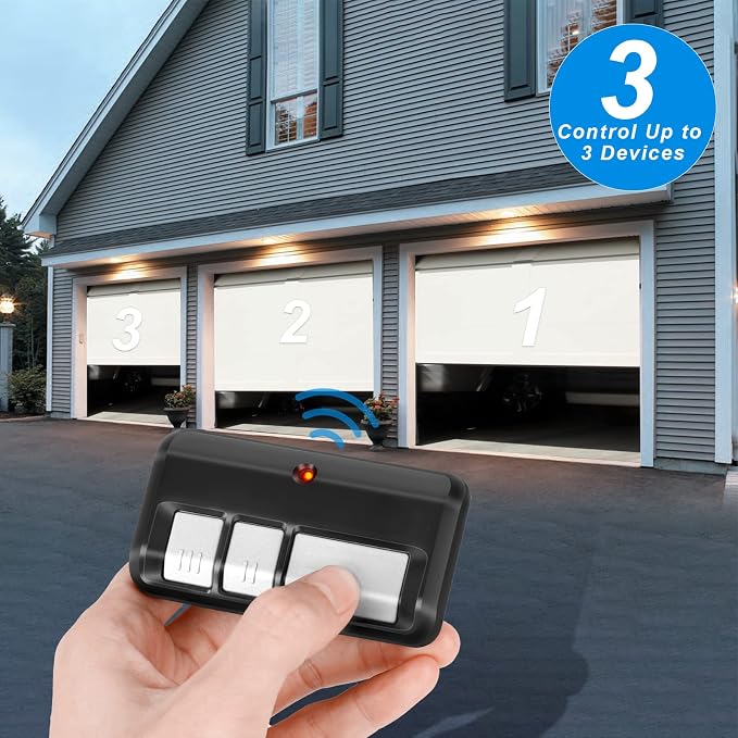 3 for Chamberlain LiftMaster Craftsman Garage Door Opener Remote 893LM 893MAX - Image 3