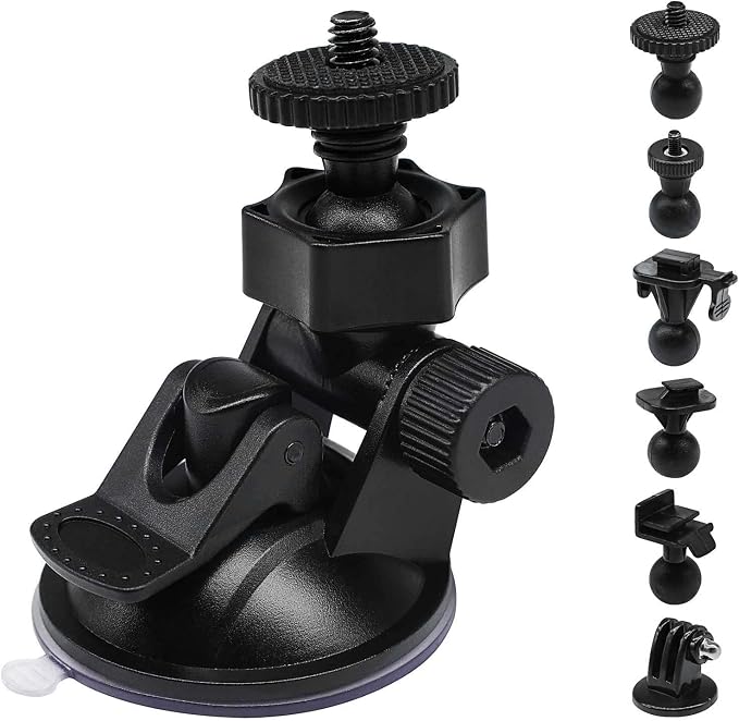 Sportway S30 Dash Cam Suction Mount by Takeitontheway