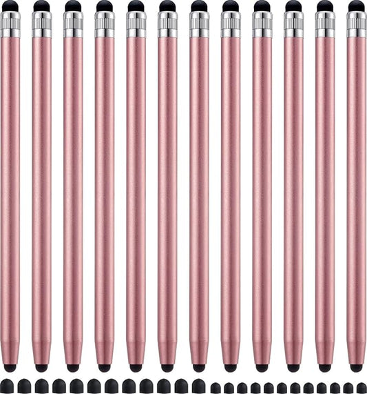 LINFANC 12Pcs Rose Gold Stylus Pen by LINFANC