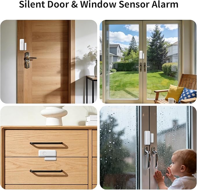 Alarm System for Home Security WiFi+4G, Smart Door/Window Alarm Systems Kit - Image 6