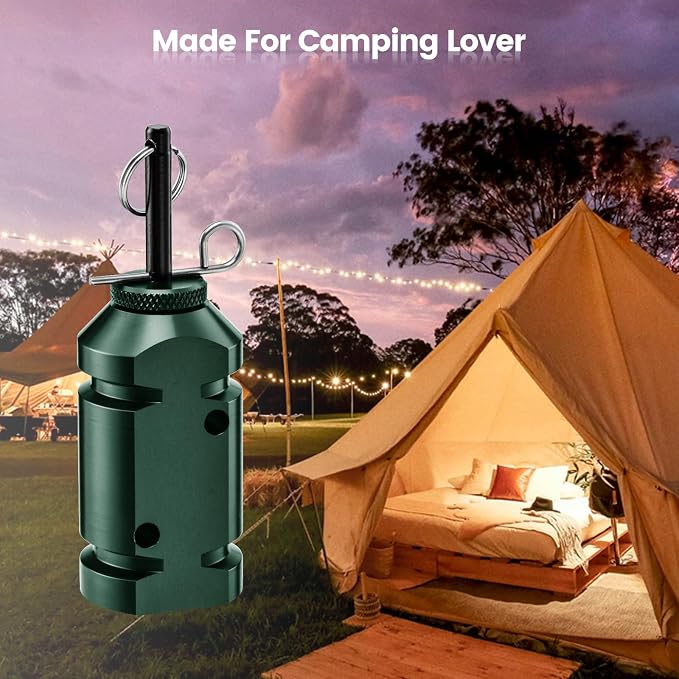 Haoguo Camp Security Perimeter Trip Wire Alarm, Camping Safety Alarm, - Image 7