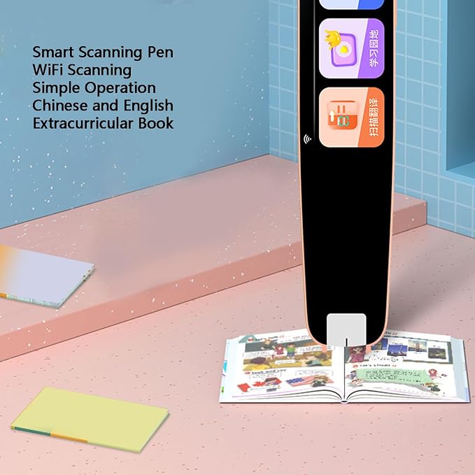 ASHATA DR100 OCR Reading Pen, Wi Fi Scanning Pen, 64RAM Storage, Language - Image 3