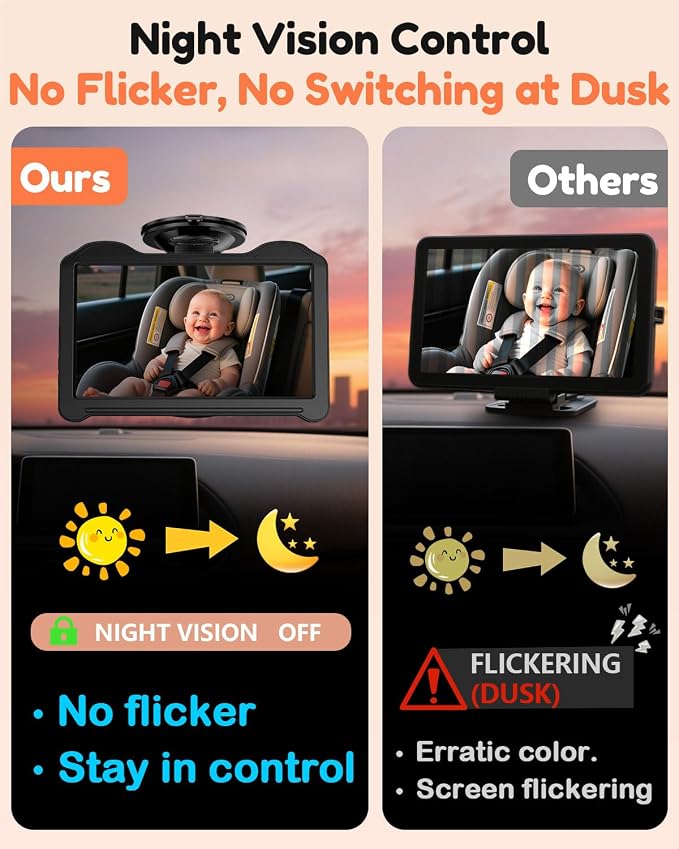 7-Inch HD 1080P Car Seat Camera - Image 7