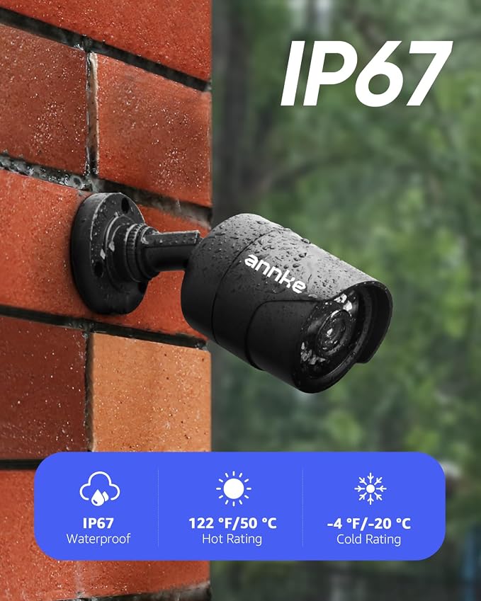 ANNKE 1080p Security Camera 4-in-1 CCTV Bullet Wired Cam, AHD/TVI/CVI/CVBS - Image 5