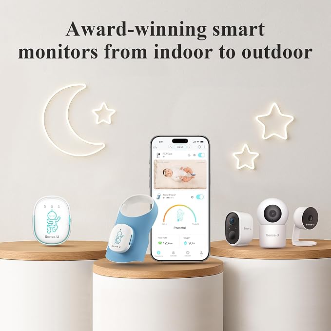 Sense-U Smart Baby Sock Shoe 2 Bundle – Heart Rate & Sleep Pattern Tracking - Image 9