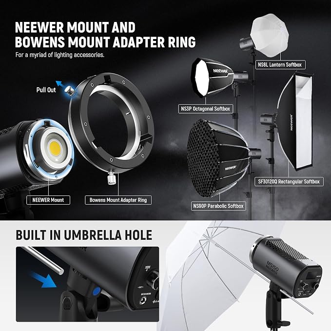 NEEWER MS150 LED Video Light - Image 9