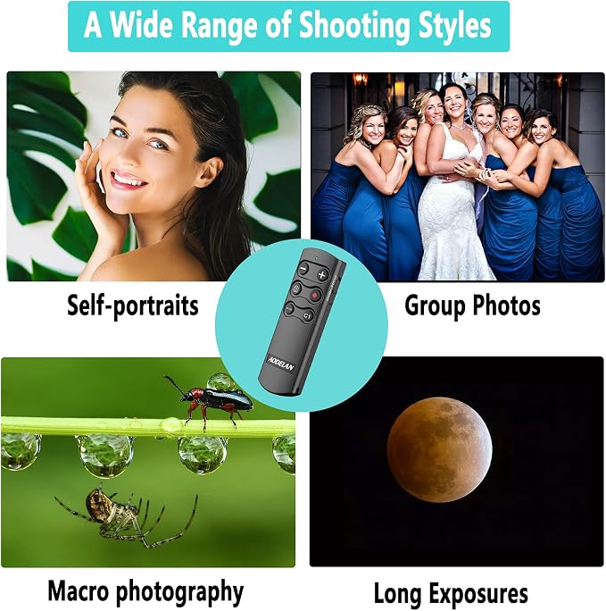 AODELAN for Sony Remote Shutter Release ZV-1, A7 III, RX100 VII, A7R III - Image 6