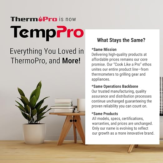 TempPro TP150 Greenhouse Thermometer Hygrometer, IPX5 High-Humidity Resistant - Image 9