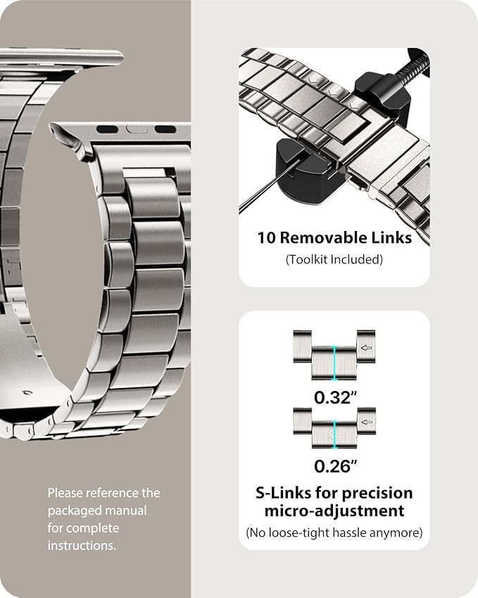 Fullmosa Metal Band Compatible - Image 4