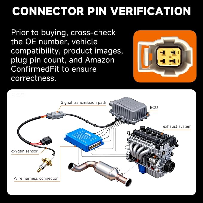 Upstream & Downstream O2 Sensor Set | Direct Replacement - Image 4