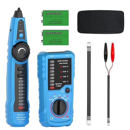 Network Cable Tester, Digital Signal Line Finder by Mastfuyi